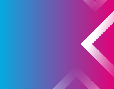 Pink and blue background banner