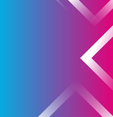 Pink and blue background banner