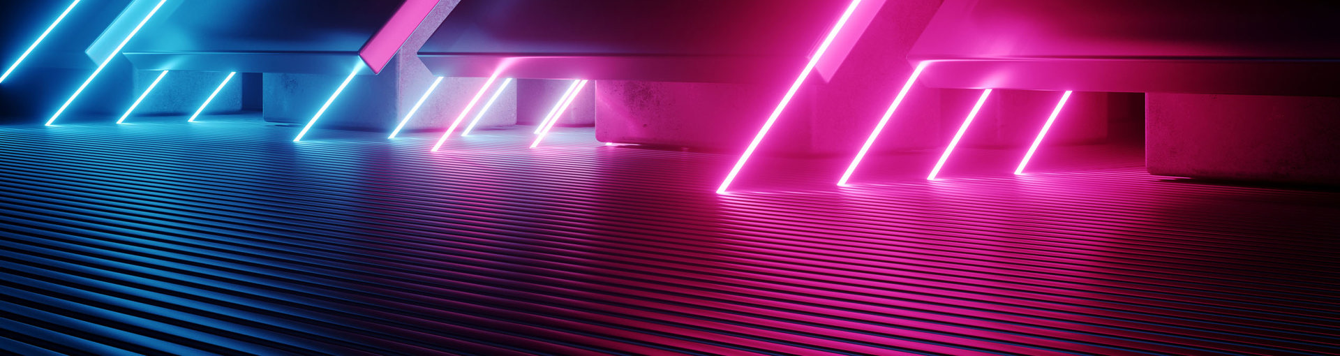 Neon building