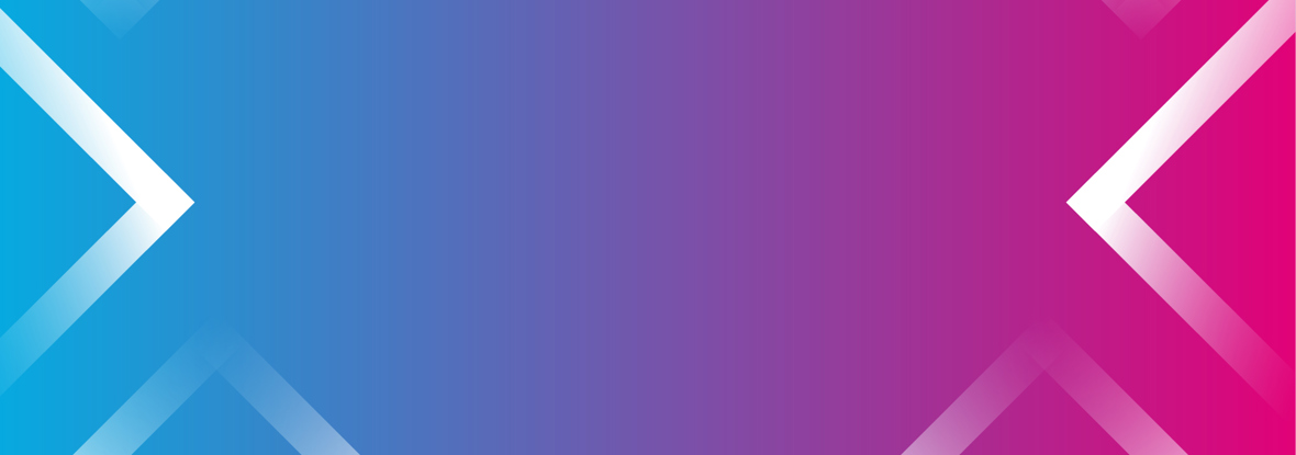 Pink and blue gradient stylised banner image