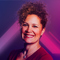 Image of Kate Rainbow on a neon pink and purple background